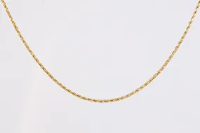 15.5 14k Two-Tone Gold Palma Chain Necklace (4.85g.)