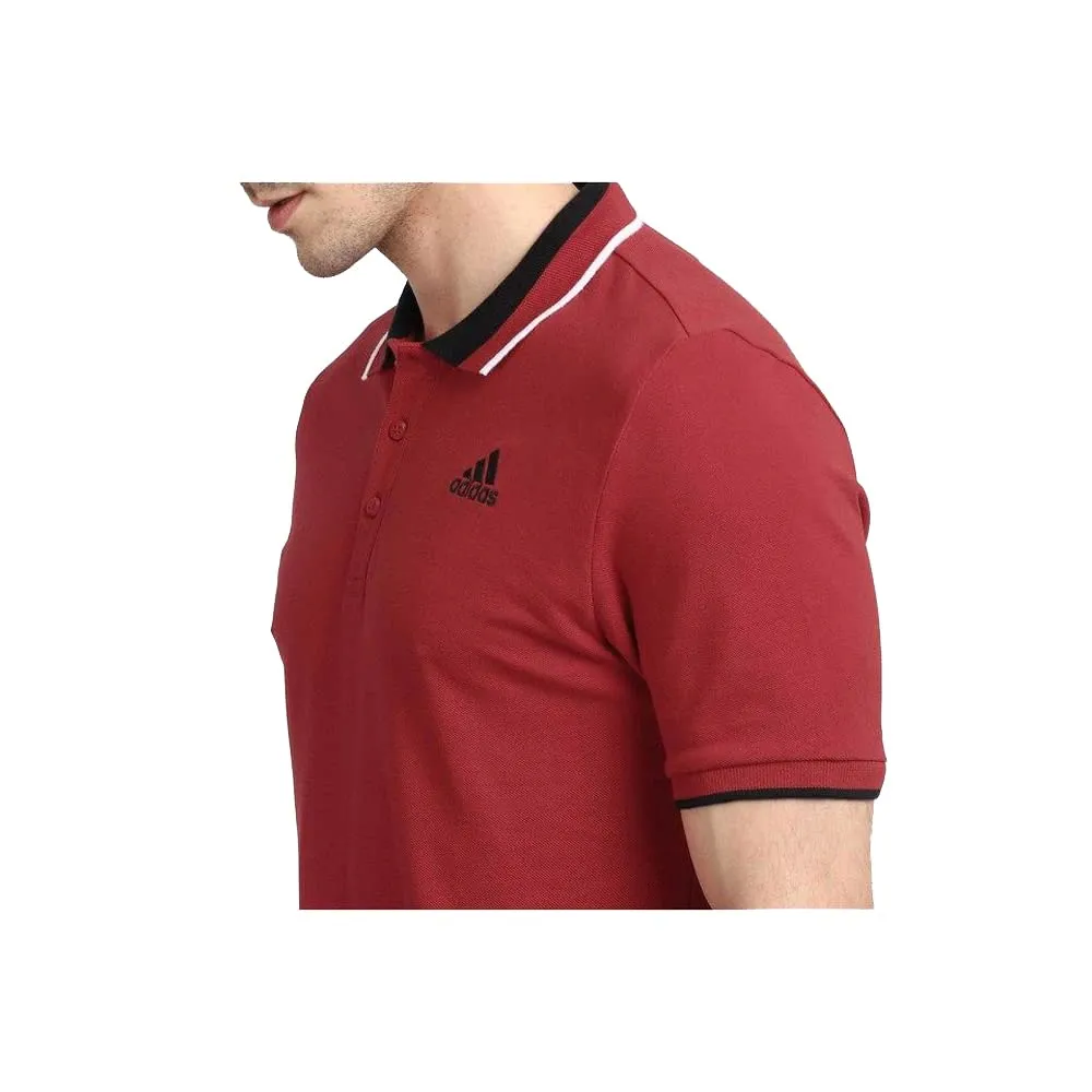 Adidas Men's Essentials Core Polo Tee (Power Red)