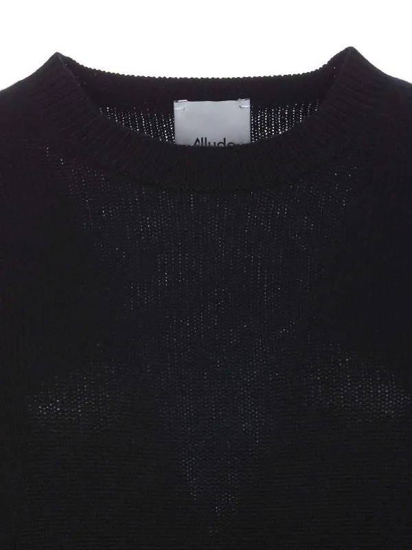 Allude Black Sweater