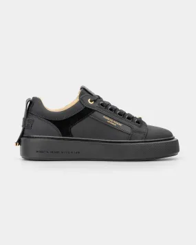 Android Man Sneaker Venice oversized Black Gomma Leather Suede AHP233-30