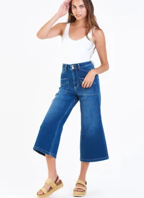 Audrey Super High Rise Cropped Wide Leg | Seeker