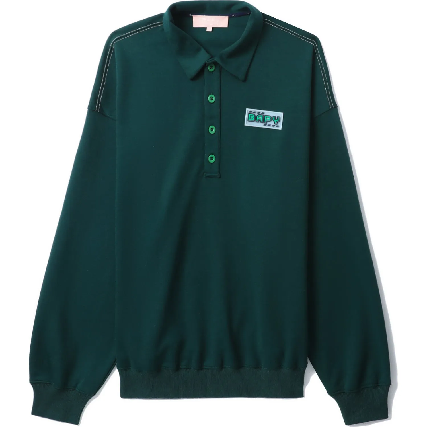 BAPY POLO SWEATSHIRT LADIES