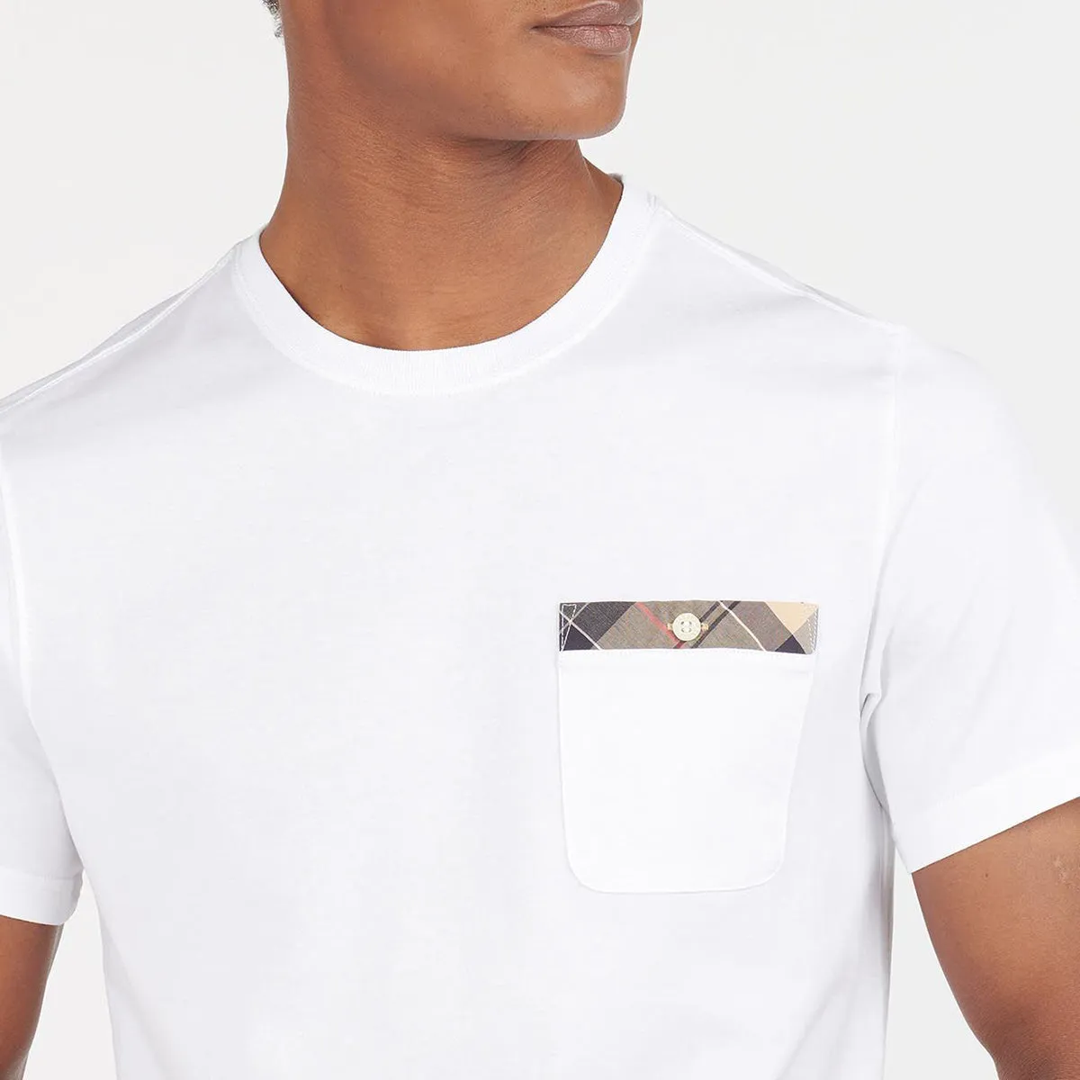 Barbour - Durness Pocket Tee in White