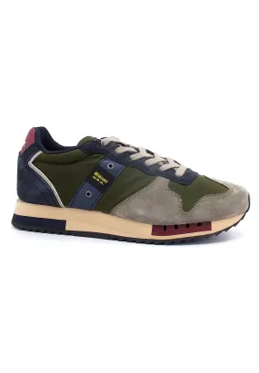 BLAUER Queens 01 Sneaker Uomo Military Navy F2QUEENS01