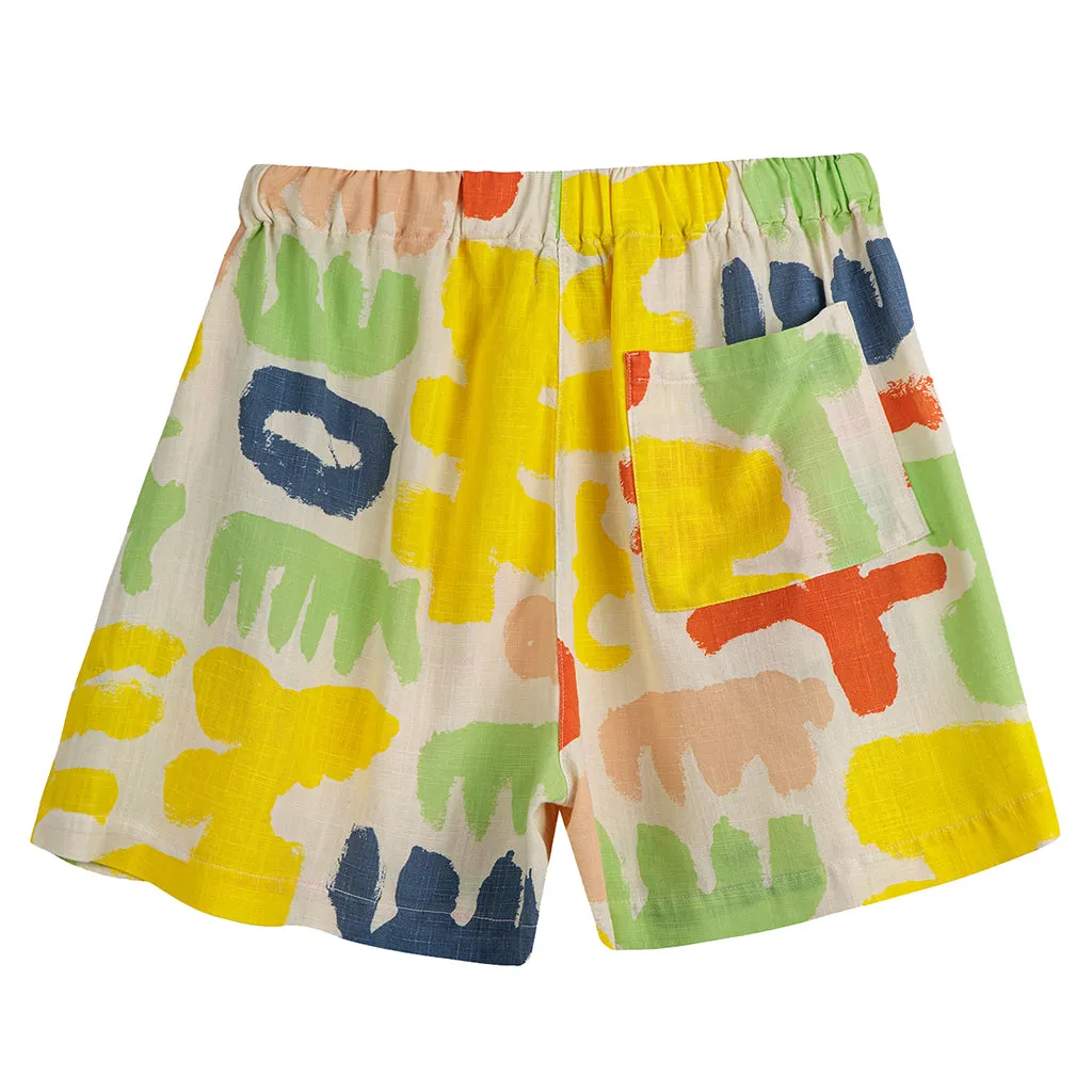 Bobo Choses Woman Carnival Print Shorts Multicolour