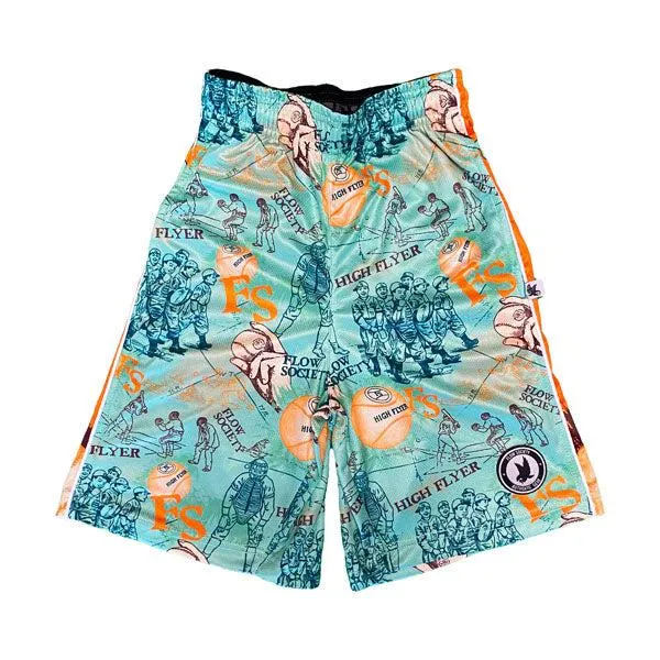 Boys Retro High Flyer Baseball Short