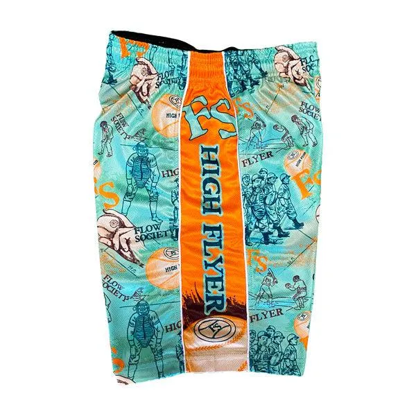 Boys Retro High Flyer Baseball Short