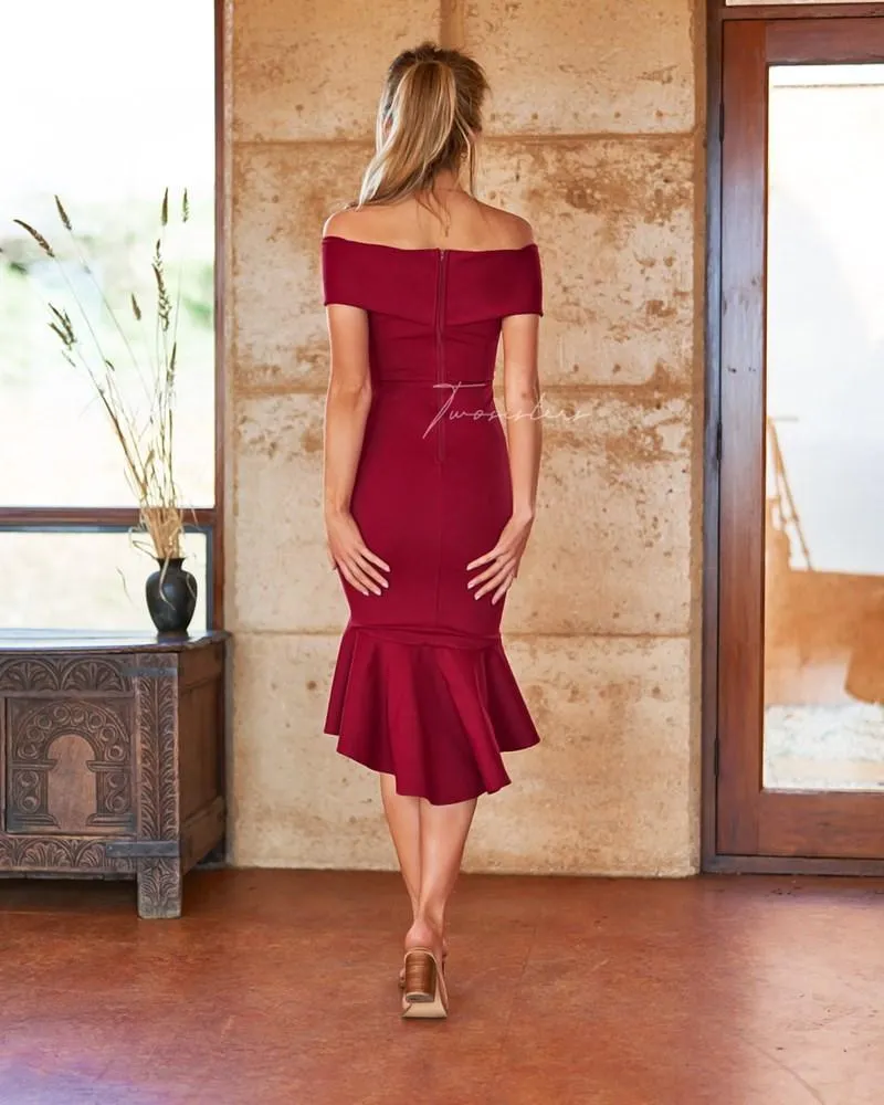 Brienne Dress - Red