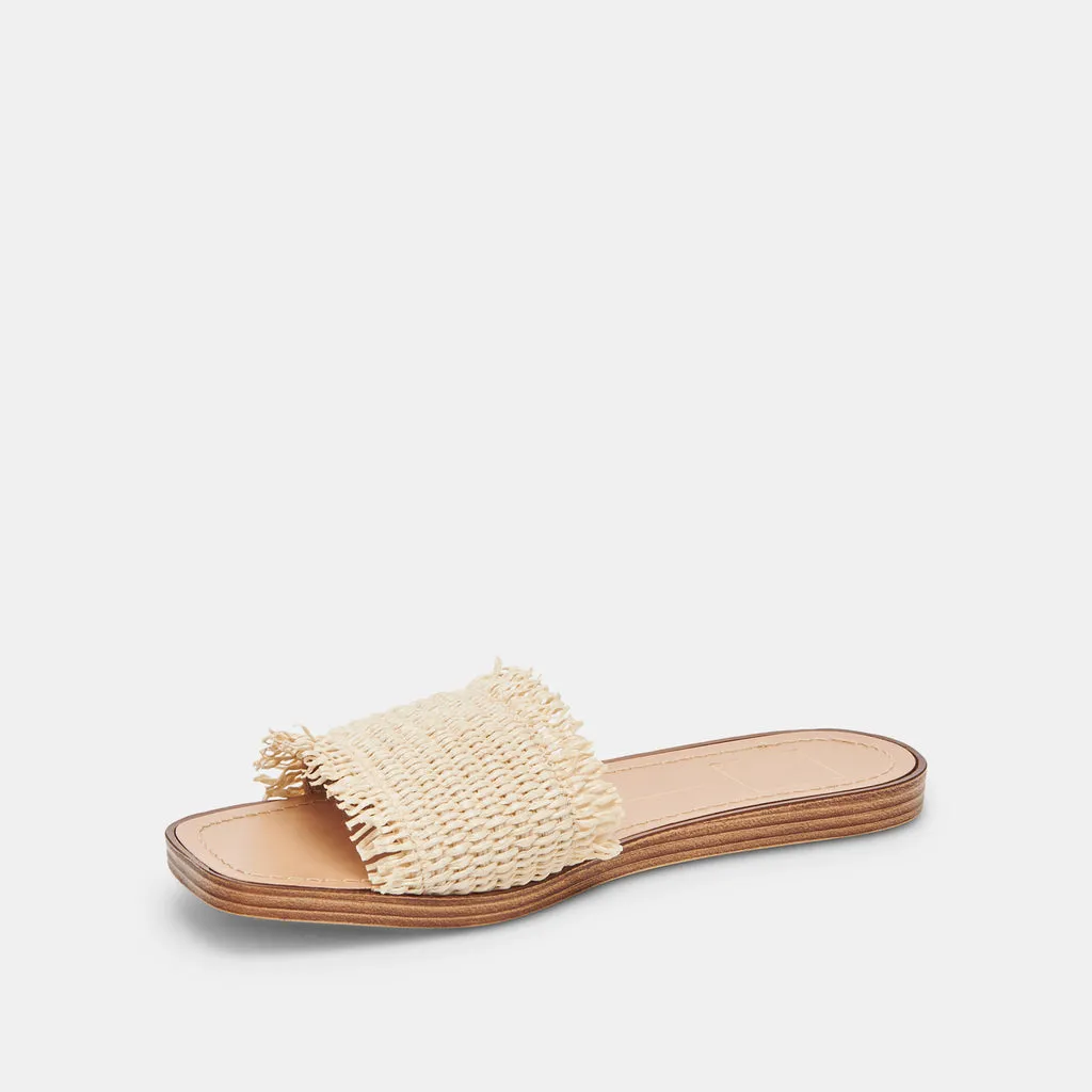 Canary Sandals LT Natural Raffia | Women's Natural Raffia Sandals– Dolce Vita 6928796909634