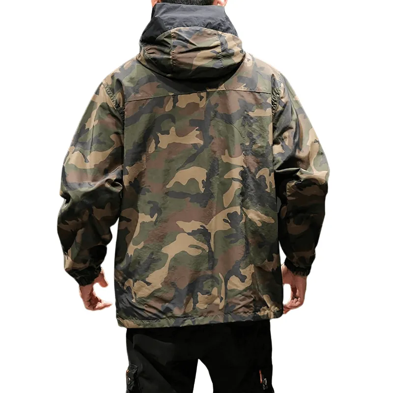 Casual Loose Both Sides Hoodies / Fashion Pockets Male Clothes with Hood