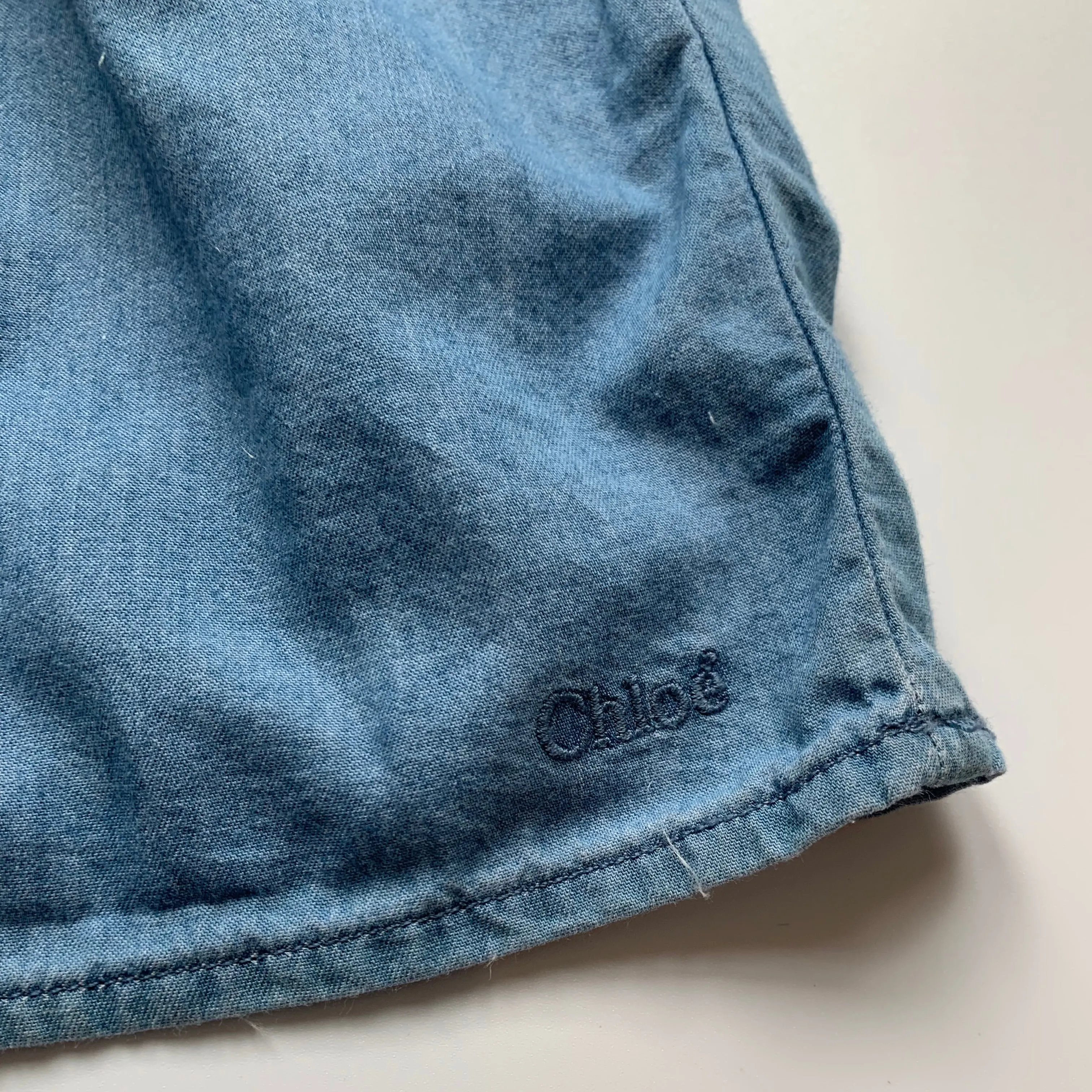 Chloé Denim Tier Dress: 5 Years & 6 Years