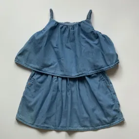 Chloé Denim Tier Dress: 5 Years & 6 Years