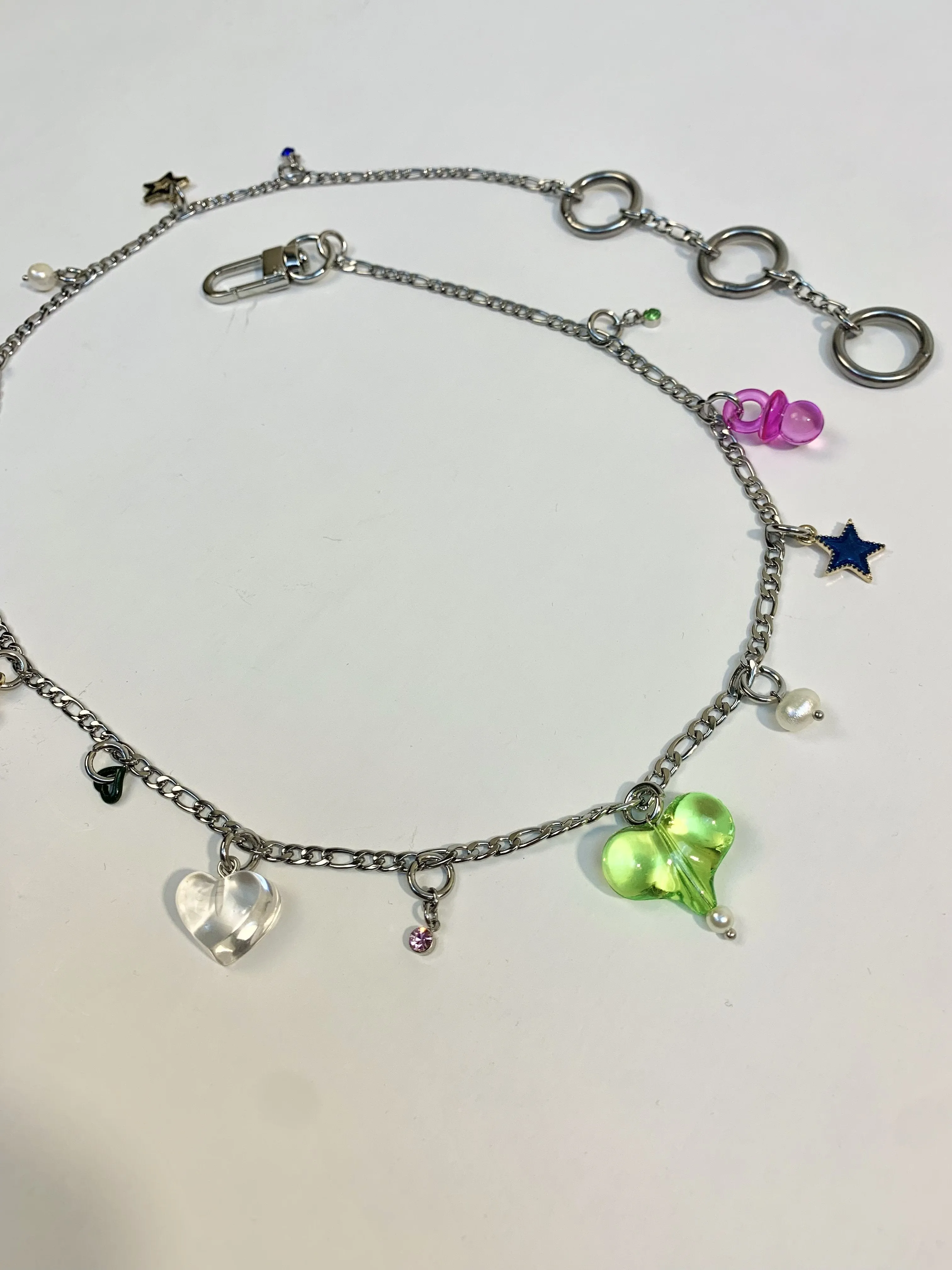 Custom belly chain charm belt