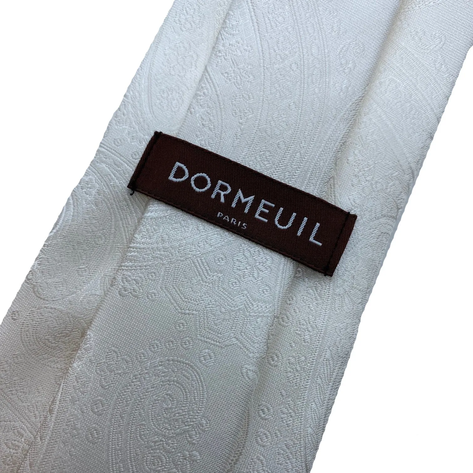 Dormeuil Ivory Paisley Tie