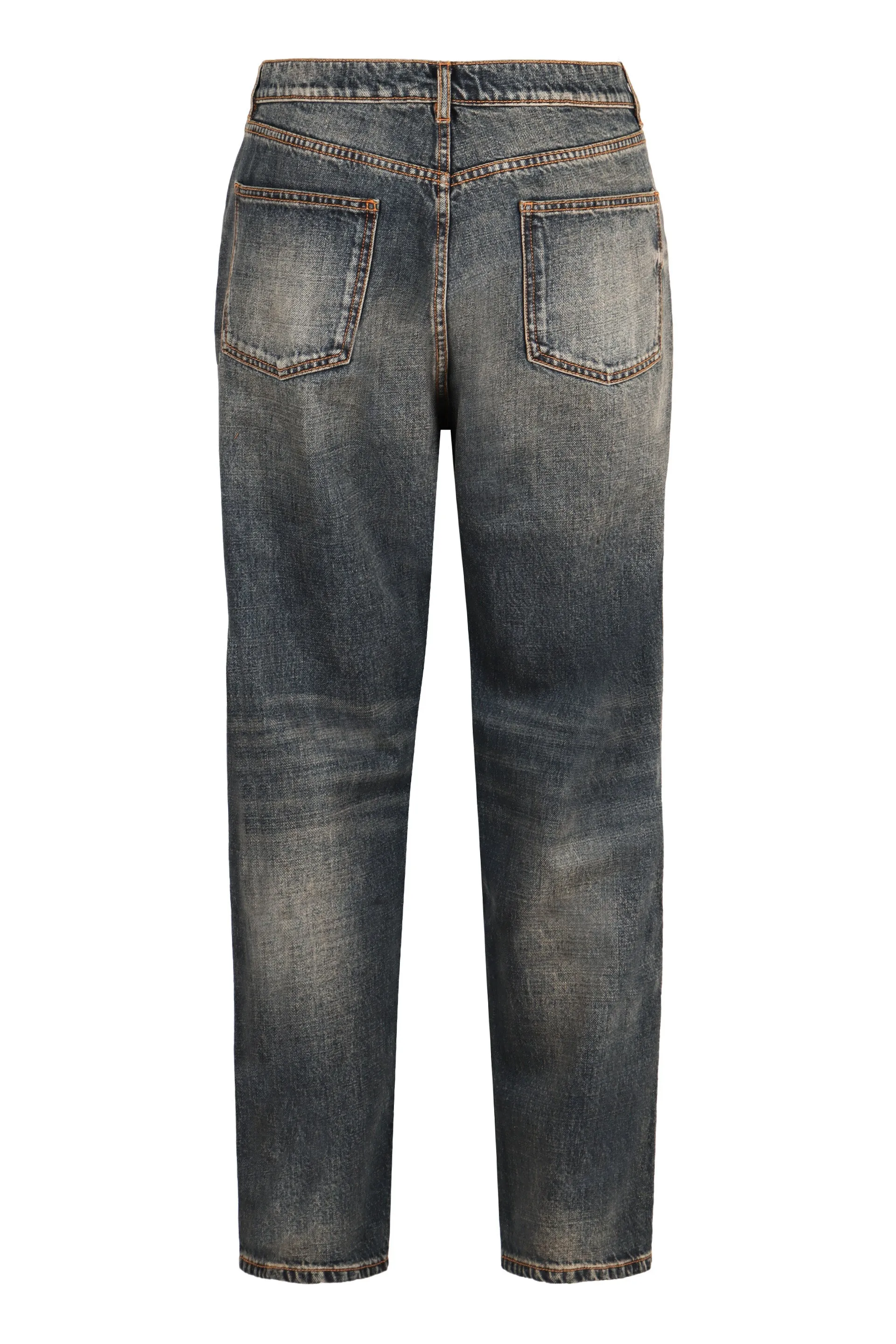 ETRO Vintage Wash Straight-Leg Jeans