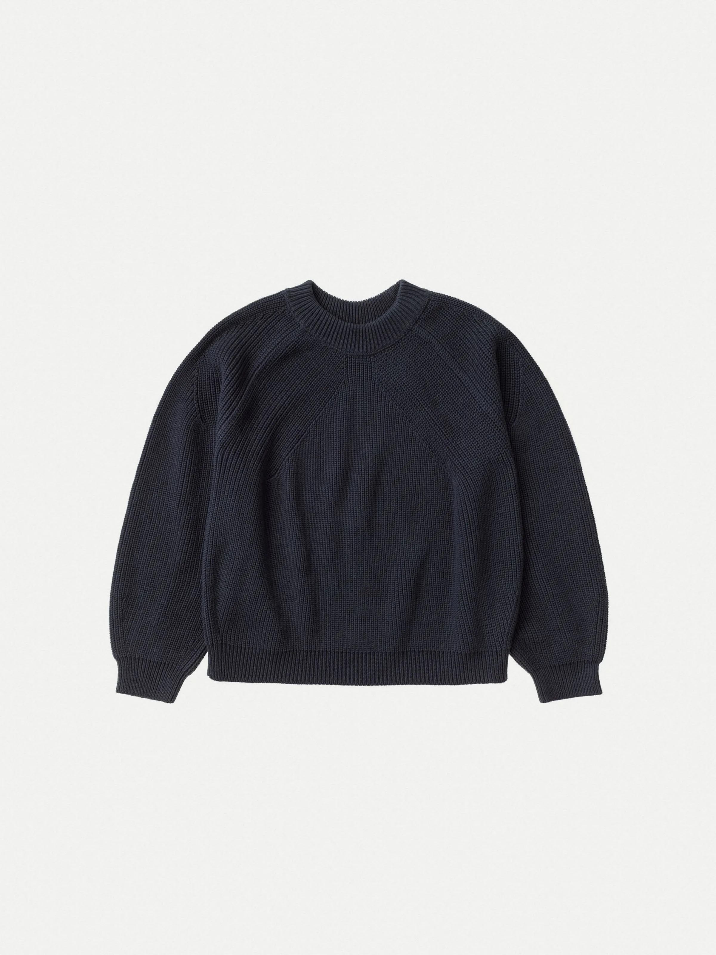 Fia Ribbed Sweater Navy