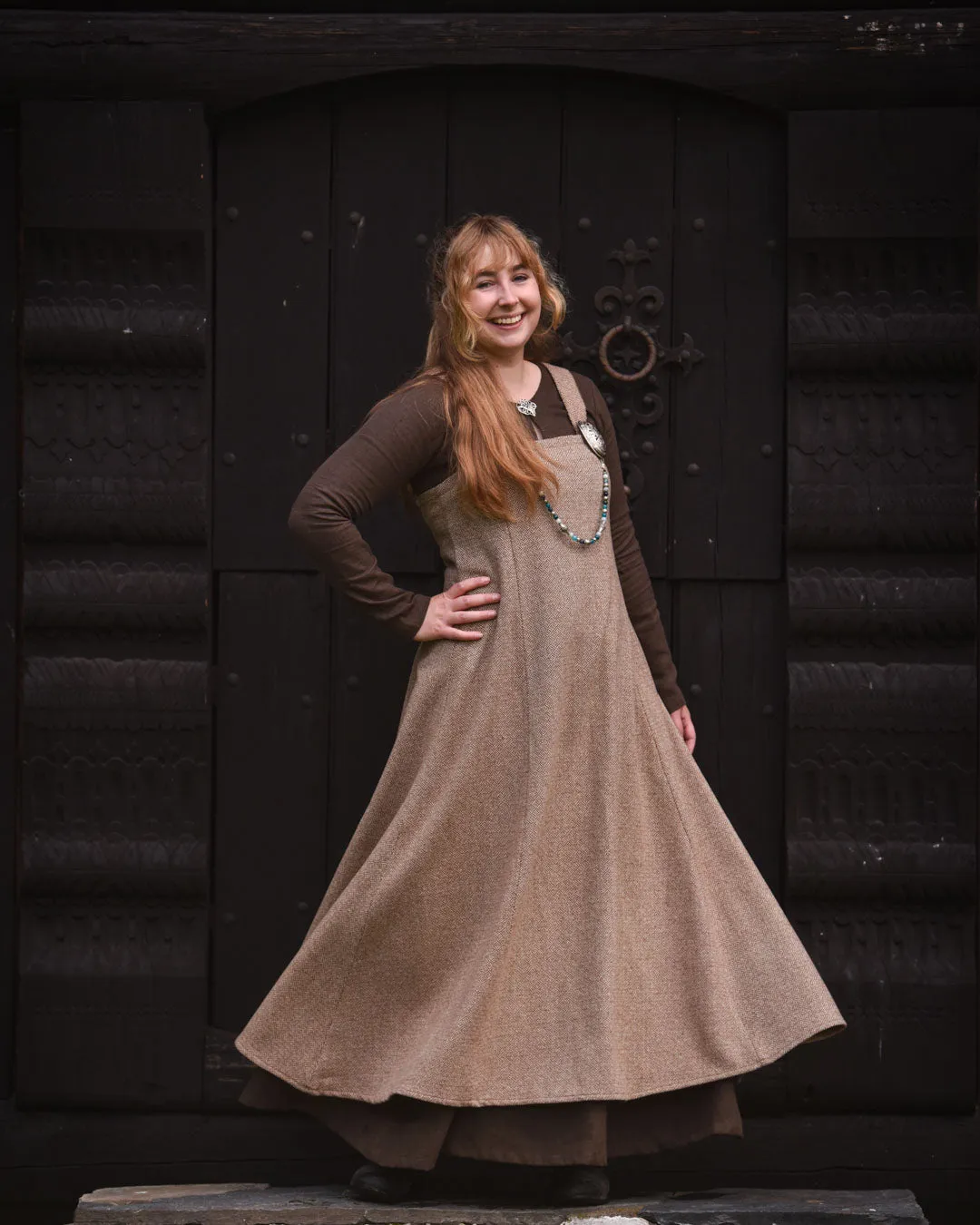 Frya Viking Linen Dress