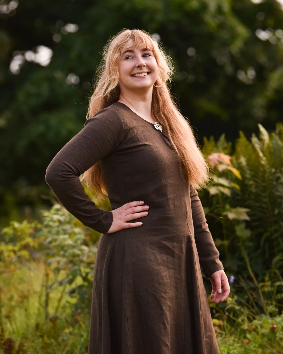 Frya Viking Linen Dress