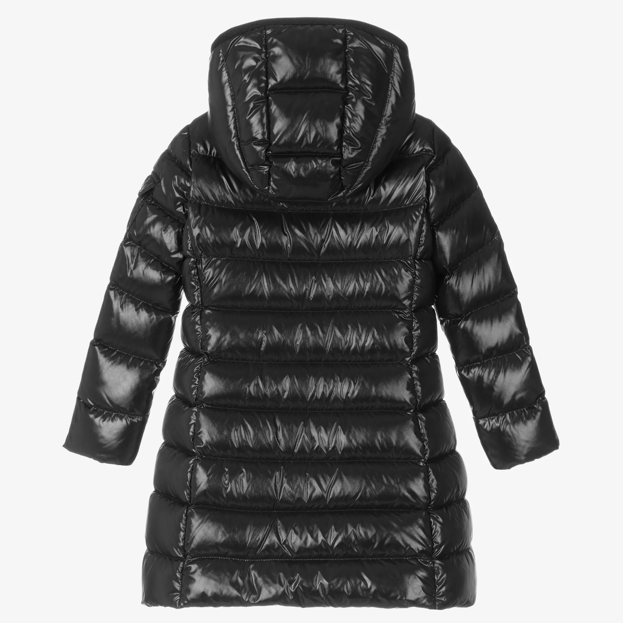 Girls Black Moka Down Puffer Coat 