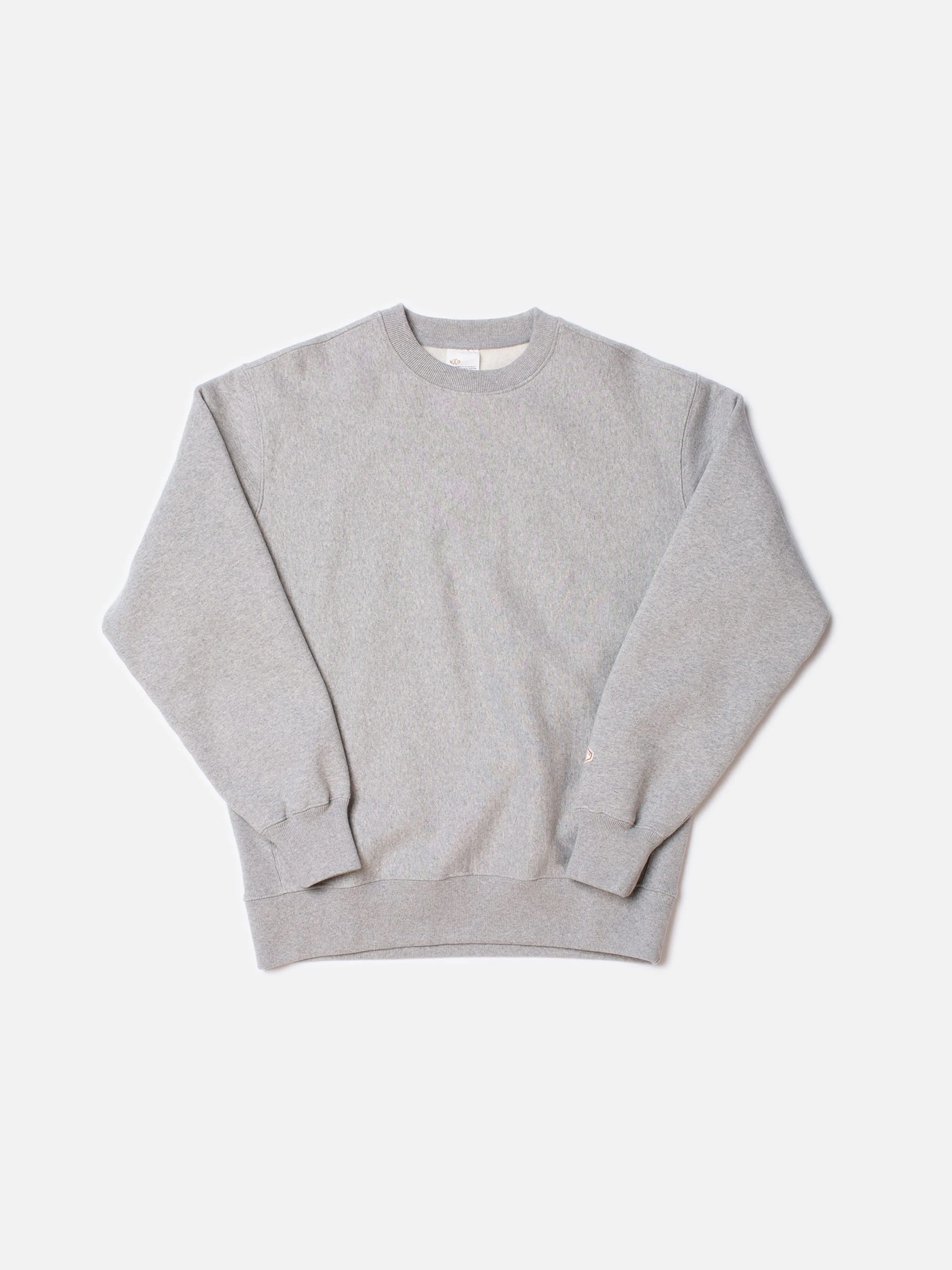 Hasse Sweater Crew Neck Greymelange