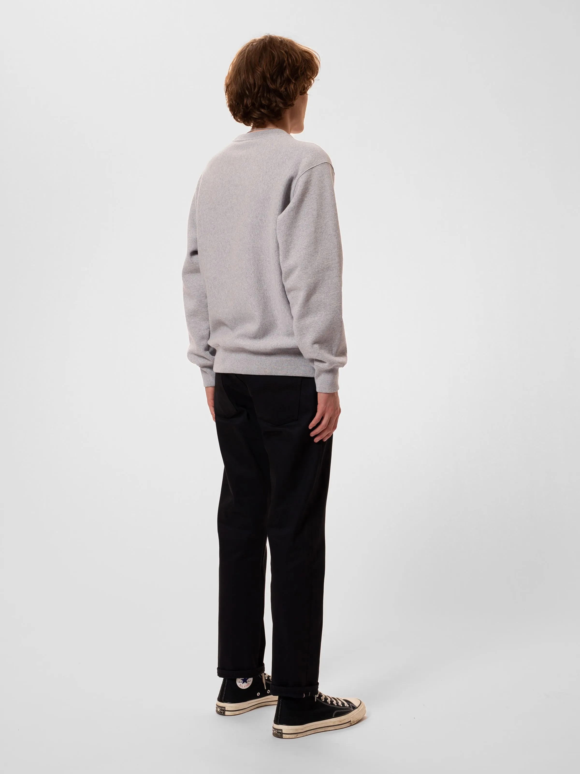 Hasse Sweater Crew Neck Greymelange