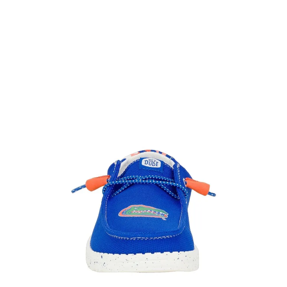 HEYDUDE  WOMENS WENDY FLORIDA GATORS SLIP ON SNEAKER