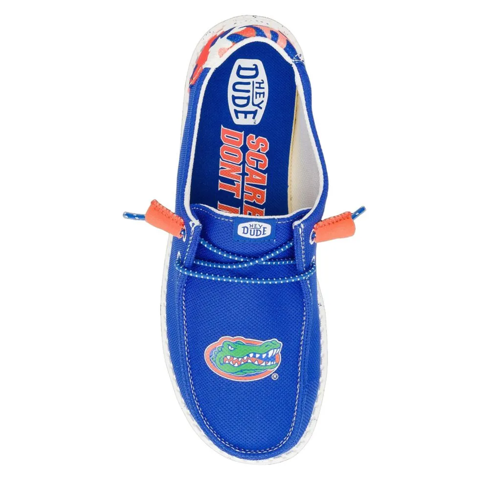 HEYDUDE  WOMENS WENDY FLORIDA GATORS SLIP ON SNEAKER