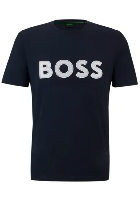 Hugo Boss Graphic Logo Tee Navy