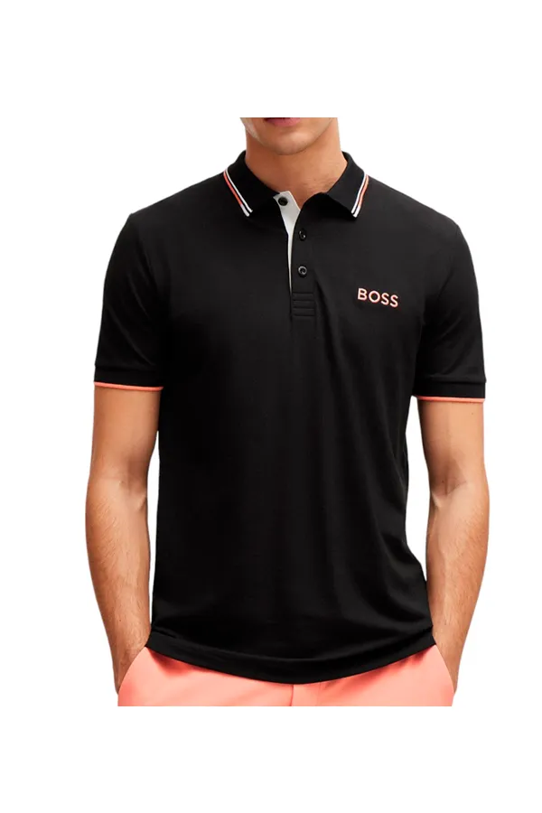 Hugo Boss Paddy Pro Contrast Polo Dark