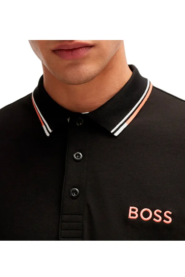 Hugo Boss Paddy Pro Contrast Polo Dark