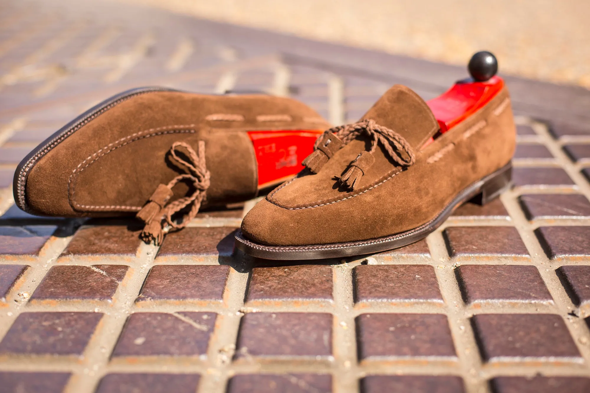 Issaquah - MTO - Dark Brown Suede - LPB Last - Single Leather Sole