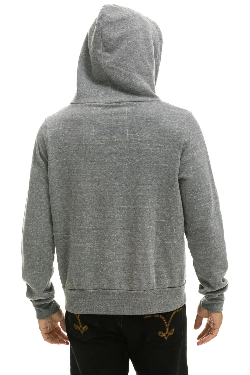 Jacket 5 Stripe Hood Hdrs5 Heather-Grey-Grey