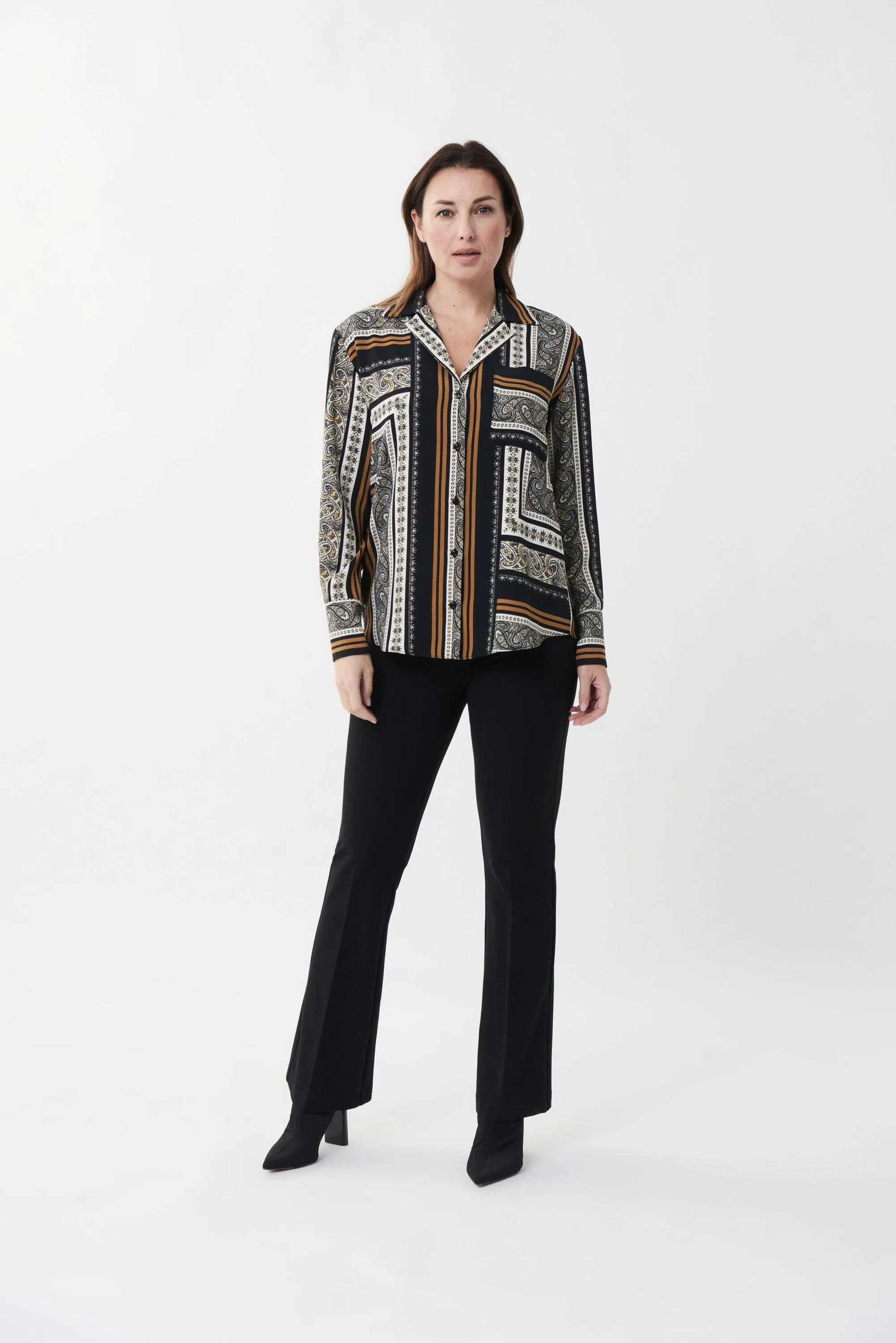 Joseph Ribkoff Paisley Blouse - 223251