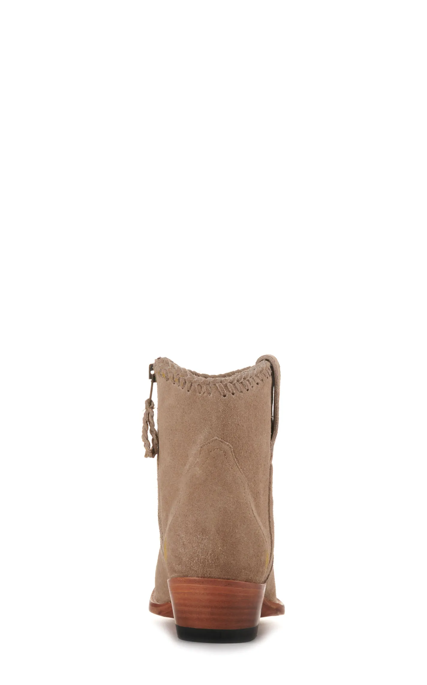 JRC & Sons Women's Morgan Water-Resistant Suede Snip Toe Booties in Sand