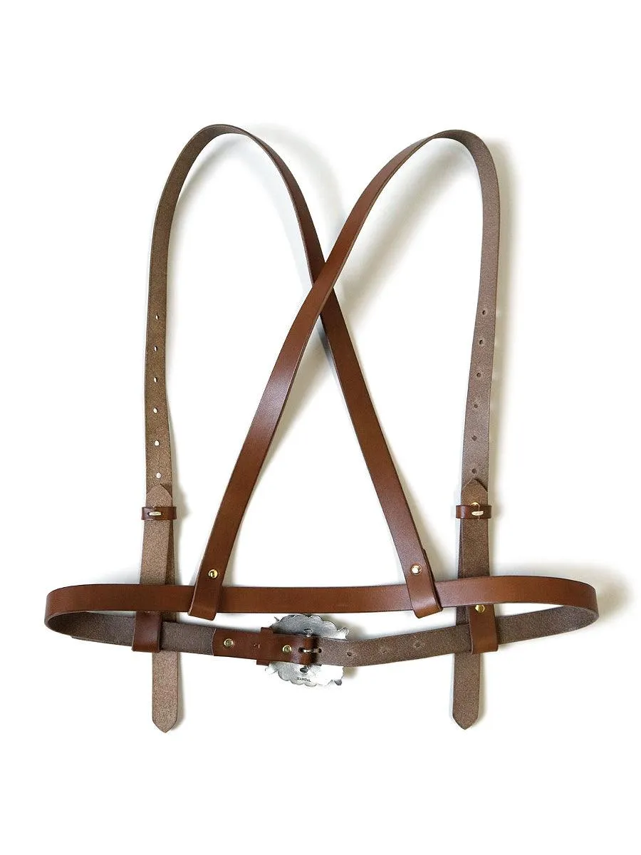 Kapital Leather Pueblo Buckle Harness (Time Sale)