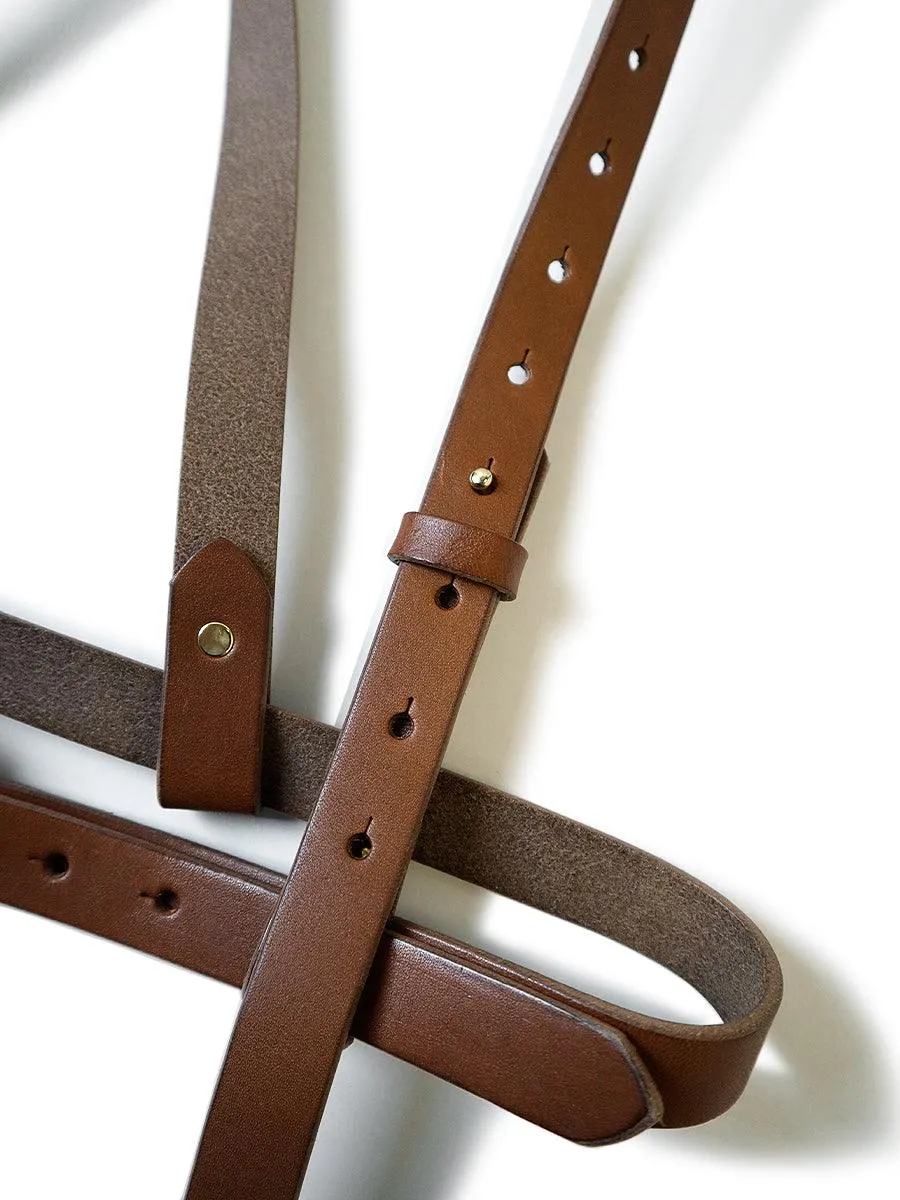 Kapital Leather Pueblo Buckle Harness (Time Sale)