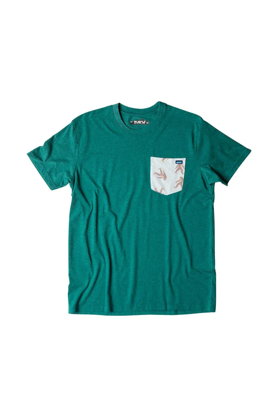 Kavu Pop Pocketo T-shirt In T-Adventure Walk