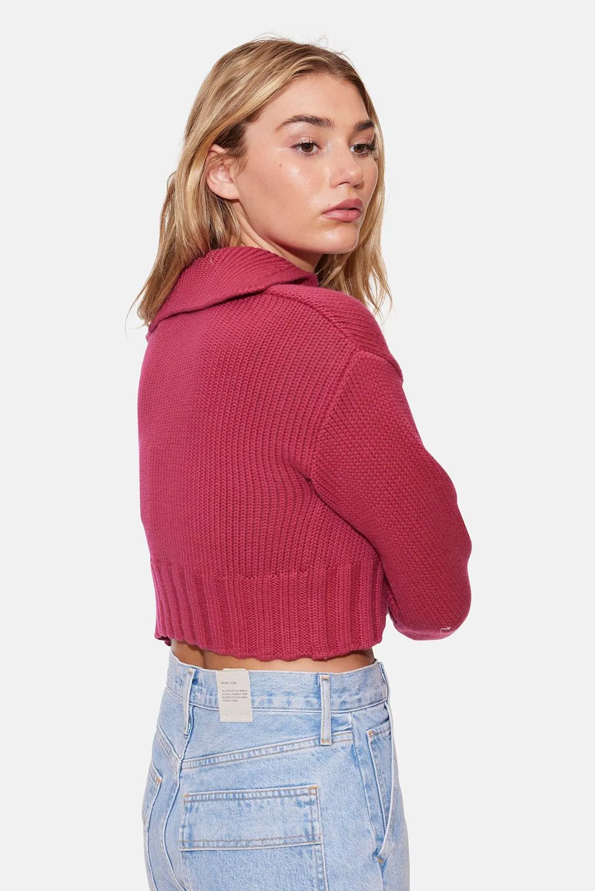 Leia Sweater - Berry Sorbet