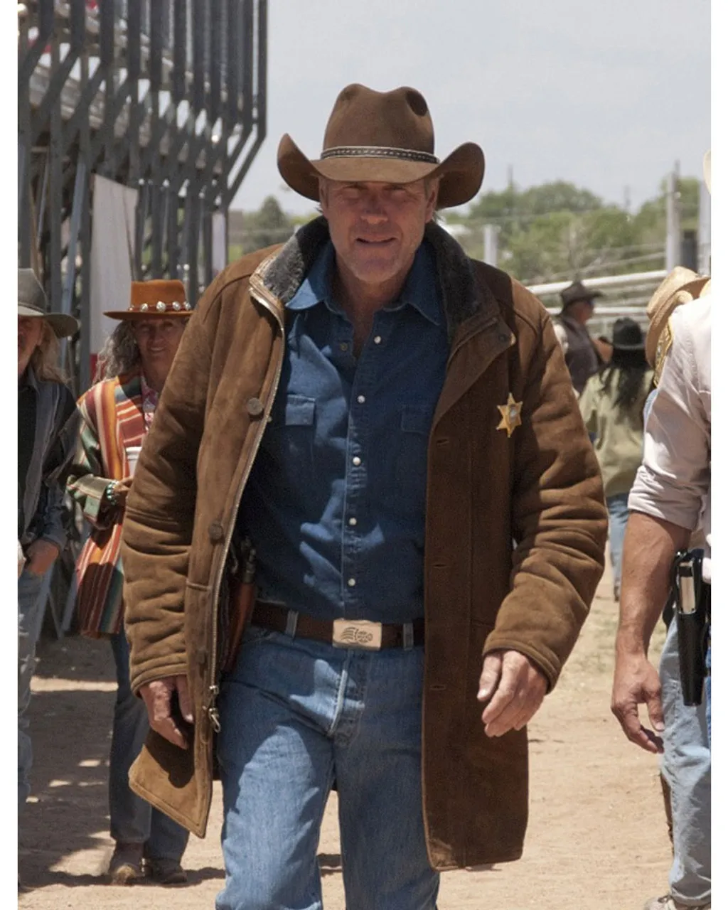 Longmire Robert Taylor Long Style Coat