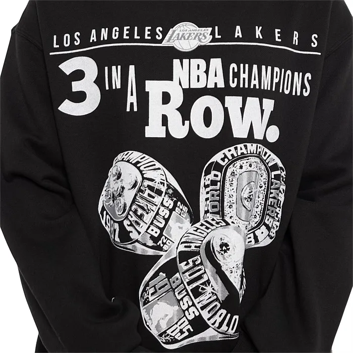 Los Angeles Lakers Rings Crew | Hoodies & Crews | Stirling Sports