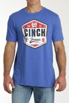 Men's Royal Blue Cinch Jean Tee