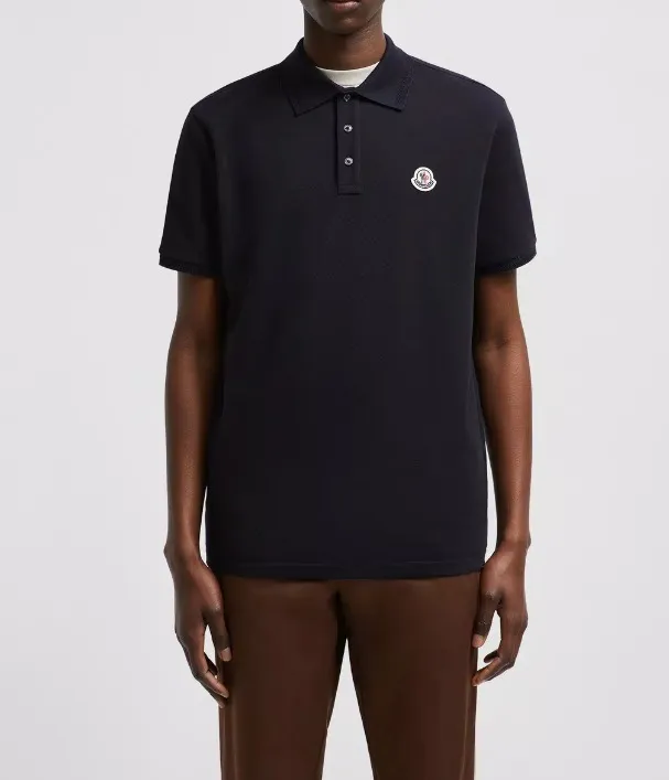 MONCLER  |Logo Patch Polo Shirt