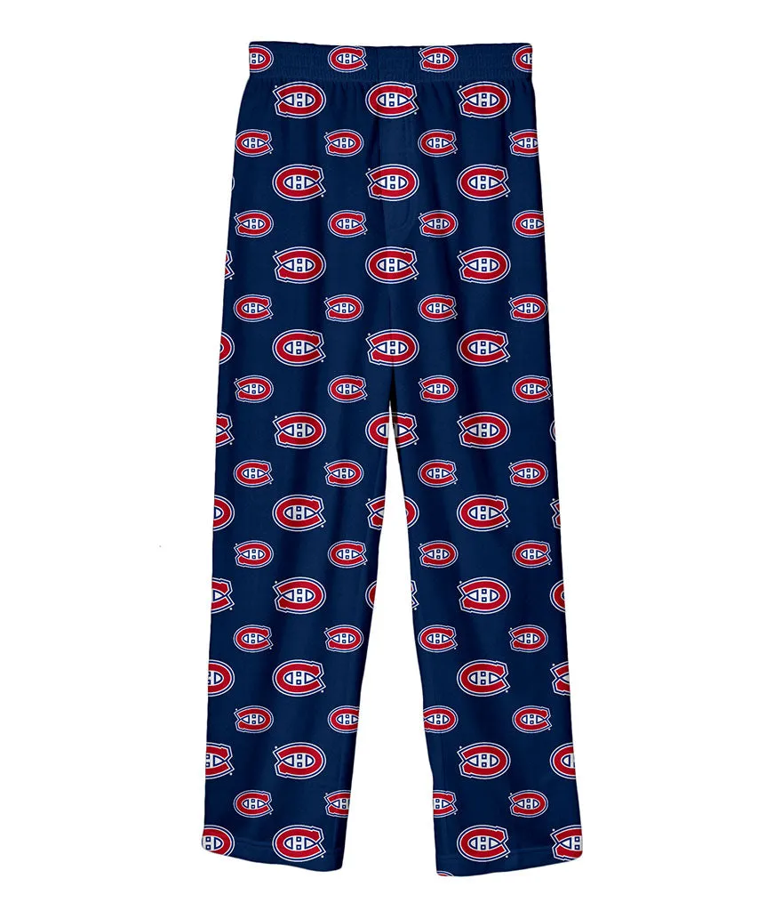 MONTREAL CANADIENS YOUTH PAJAMAS