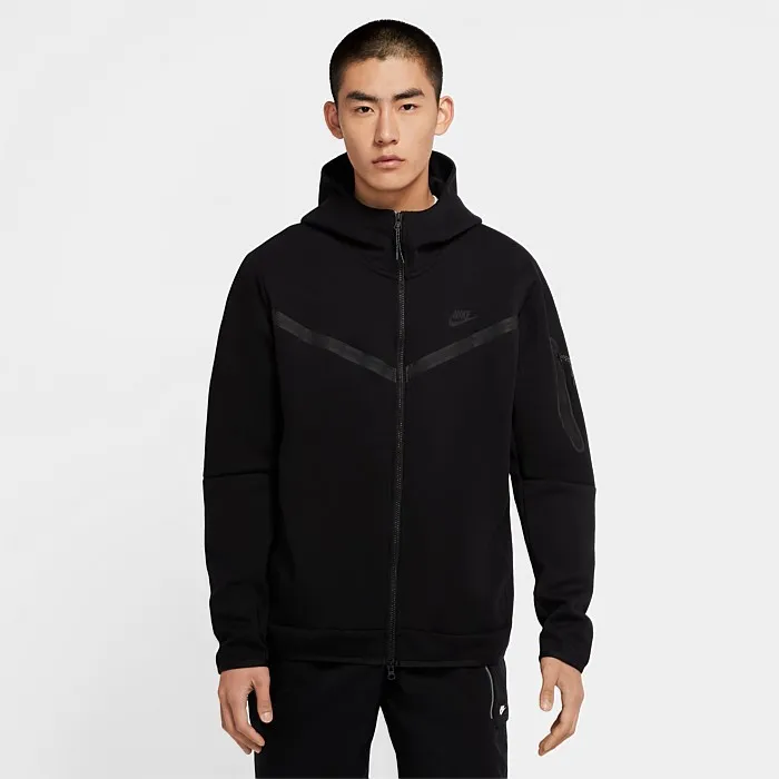 Nike Sportswear Tech Fleece Full Zip Hoodie | Hoodies & Crews | Stirling Sports