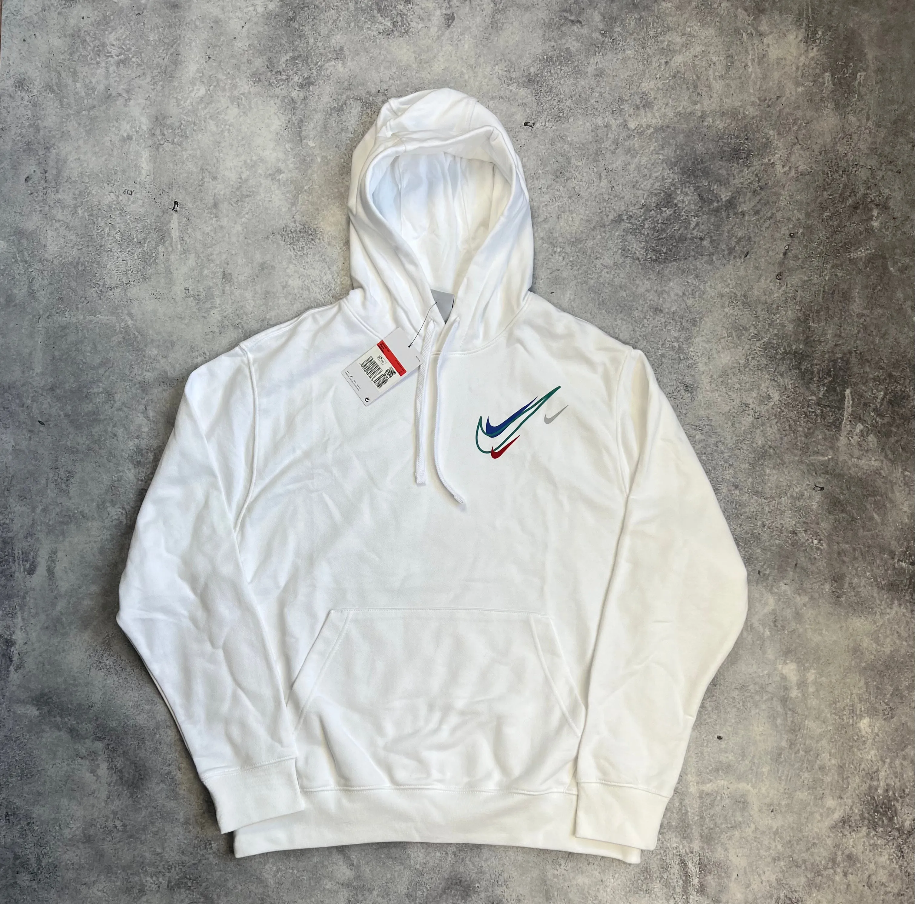 Nike white sportswear hoodie BNWT