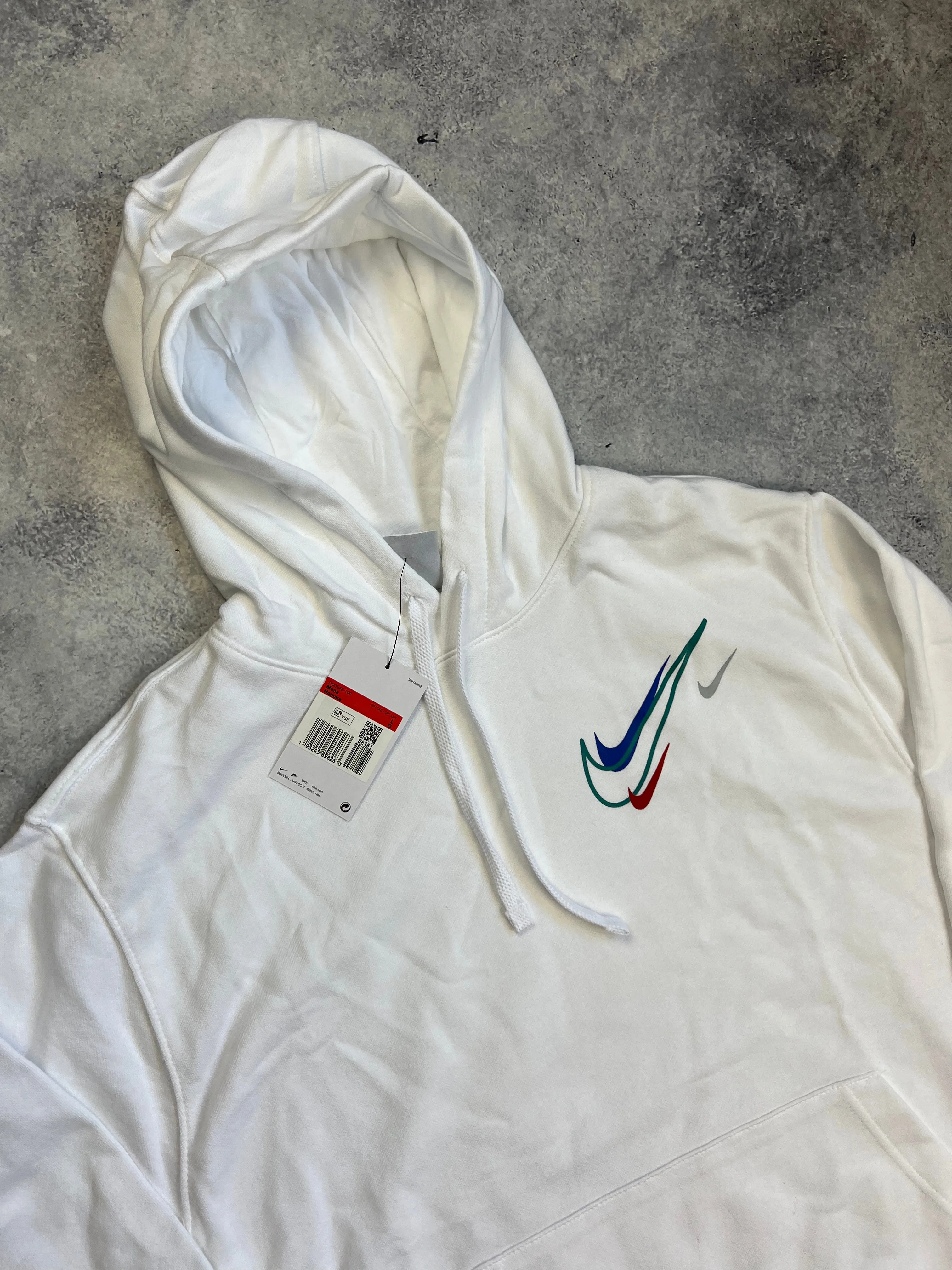 Nike white sportswear hoodie BNWT