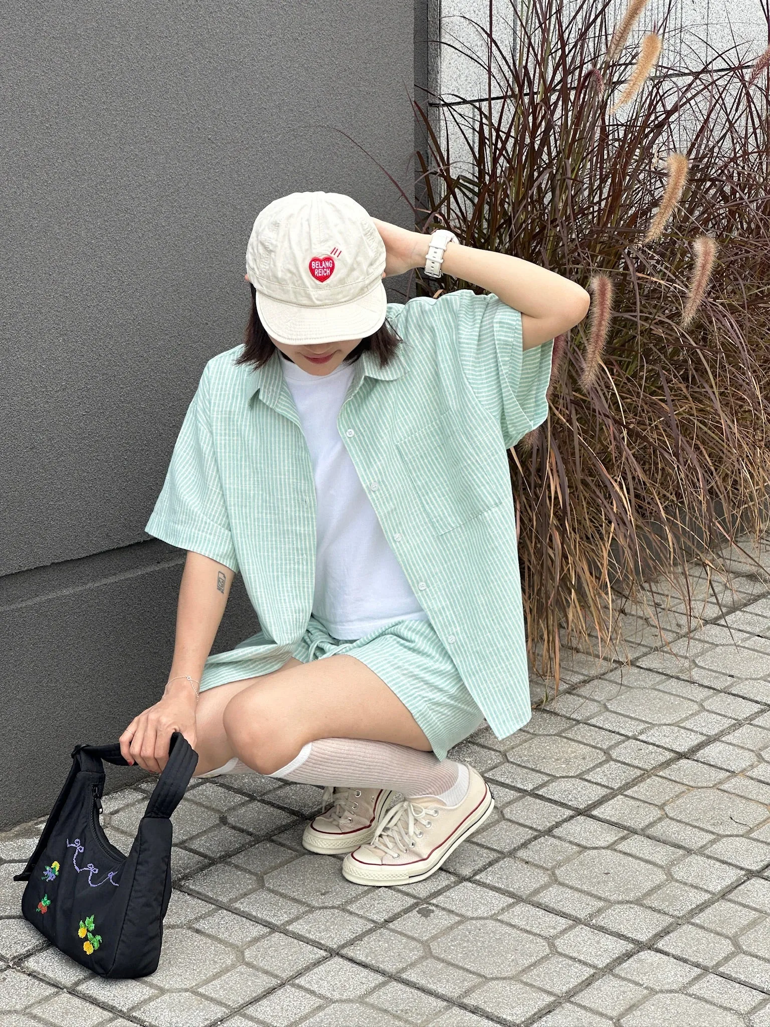 Palm Set - Shirt & Shorts