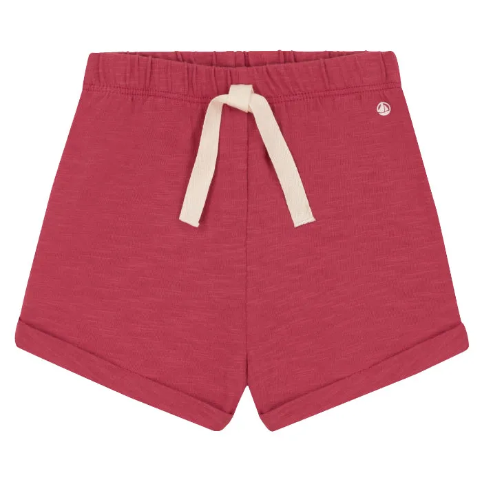 Petit Bateau Baby Shorts Papi Pink