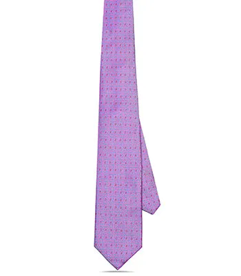 Pink/Blue Numbers Tie