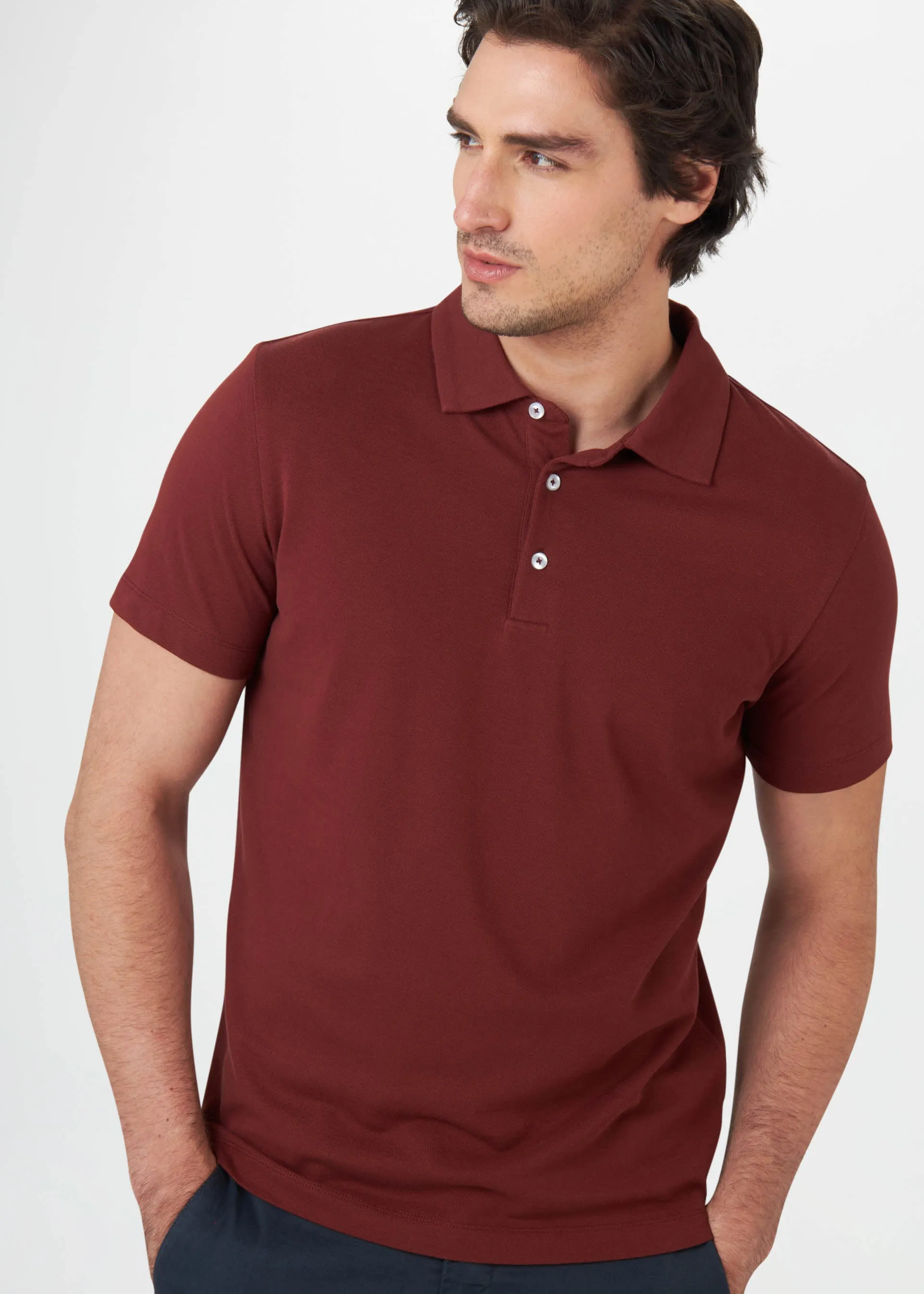 Polo in cotone Supima